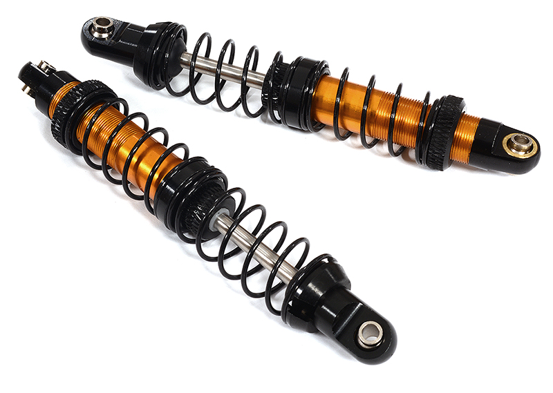 90mm Billet Machined Alloy Shocks for 1/10 Scale Crawler Off-Road Truck 