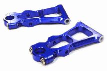 RC Car C26387SILVER Billet Machined Alloy Dog Bone 4 for HPI Scale E10 On-Road