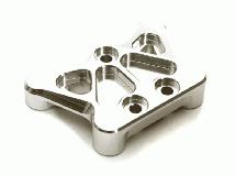 2 for Losi 5ive-T INTEGY RC C25119GUN Billet Machined Front Hinge Pin Brace