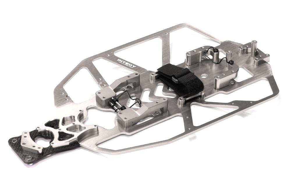 Integy Aluminum Complete LCG Chassis Conversion Kit for Traxxas 1//10 Slash 2WD